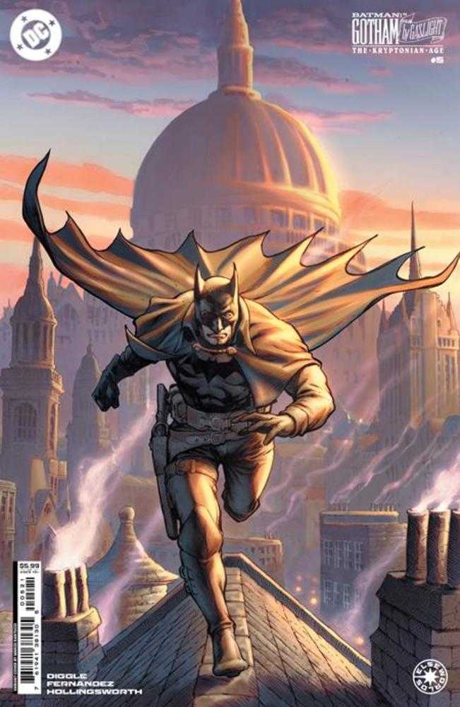 Batman Gotham By Gaslight The Kryptonian Age #5 (Of 6) Cover B Marco Santucci Card Stock Variant - gabescaveccc