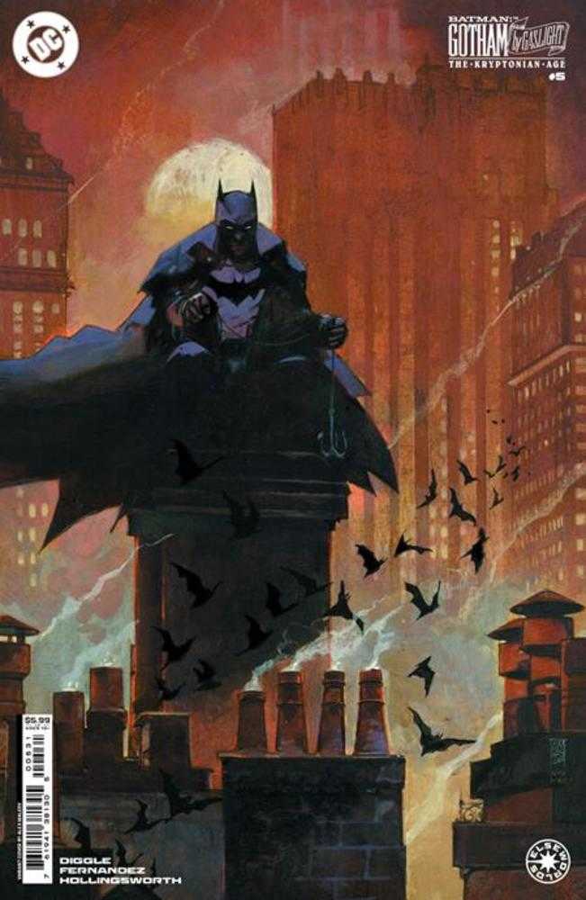 Batman Gotham By Gaslight The Kryptonian Age #5 (Of 6) Cover C Alex Maleev Card Stock Variant - gabescaveccc