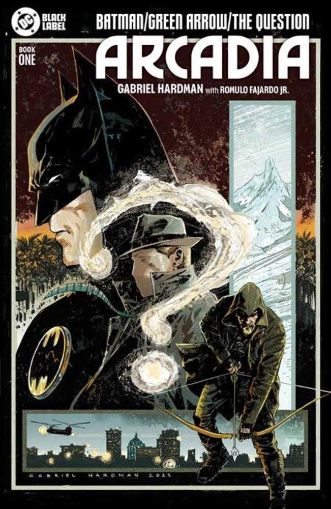 Batman Green Arrow The Question Arcadia 1 (Of 4) Cover A Gabriel Hardman (Mature) - gabescaveccc