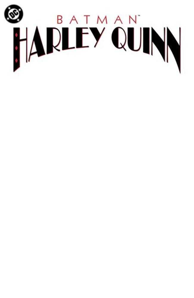 Batman Harley Quinn 1 Facsimile Edition Cover D Blank Variant - gabescaveccc