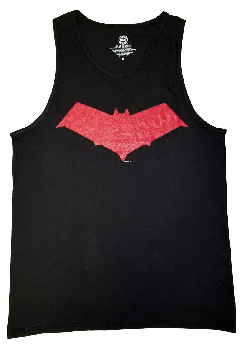 Batman Red Hood Logo DC Comics Adult Tank Top - gabescaveccc