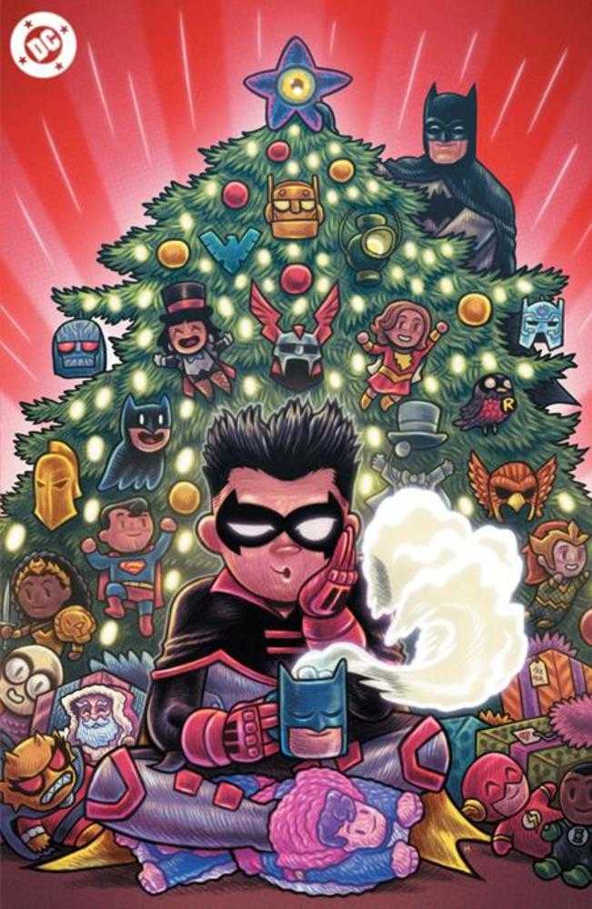 Batman Santa Claus Silent Knight Returns #1 (Of 5) Cover C Dan Hipp DC Holiday Surprise Rub And Smell Polybag Variant - gabescaveccc