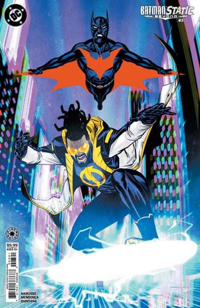 Batman Static Beyond 3 (Of 6) Cover B Bernard Chang Card Stock Variant - gabescaveccc
