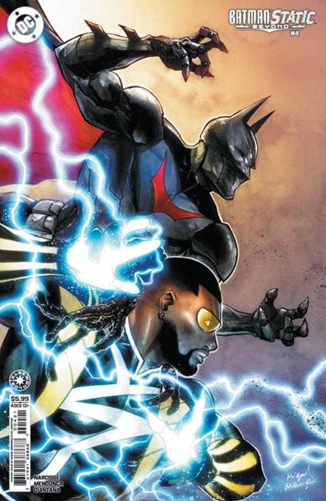 Batman Static Beyond 4 (Of 6) Cover B Miguel Mendonca Card Stock Variant - gabescaveccc