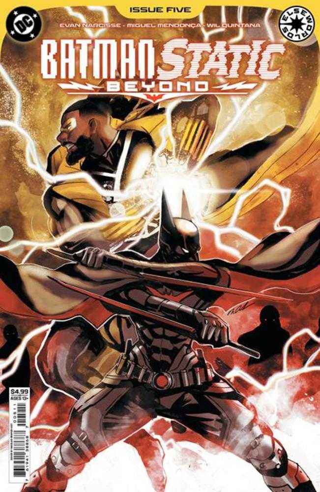 Batman Static Beyond 5 (Of 6) Cover A Nikolas Draper Ivey - gabescaveccc