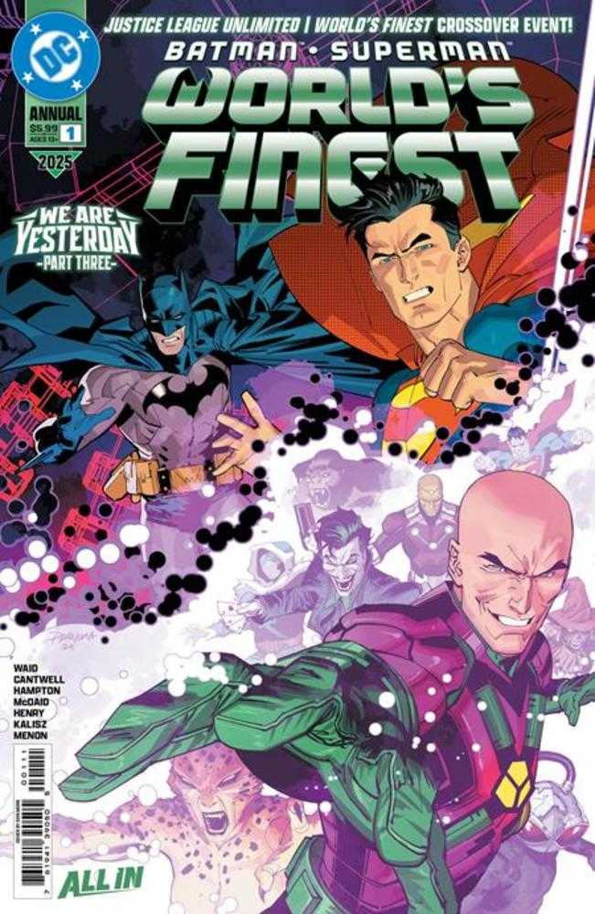 Batman Superman Worlds Finest 2025 Annual #1 (One Shot) Cover A Dan Mora Connecting (We Are Yesterday) - gabescaveccc