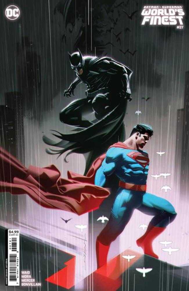 Batman Superman Worlds Finest #27 Cover B Jeff Dekal Card Stock Variant - gabescaveccc