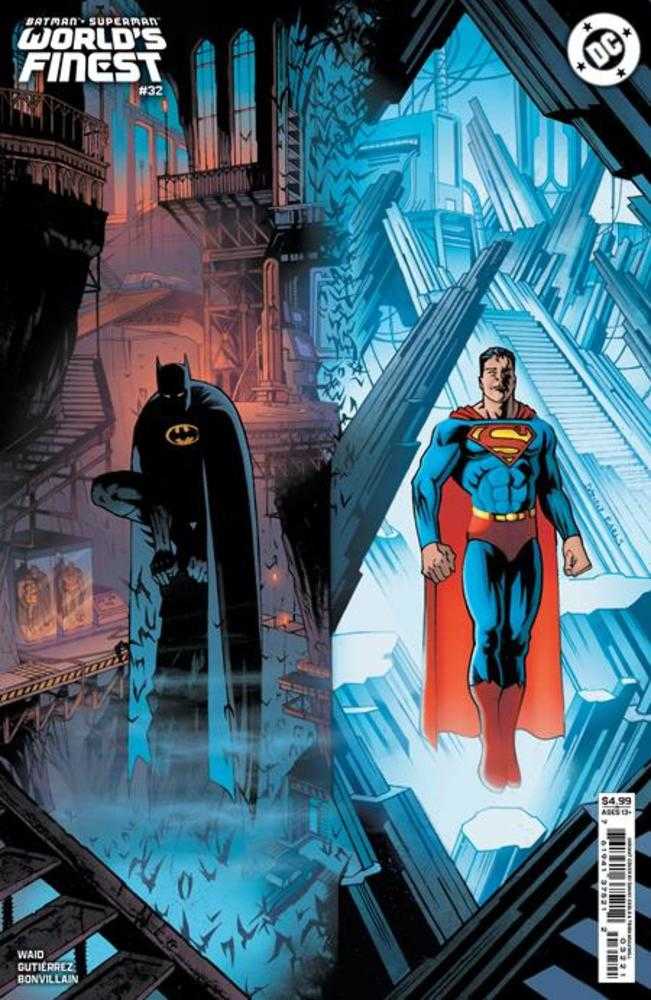 Batman Superman Worlds Finest #32 Cover C Danny Earls Card Stock Variant - gabescaveccc