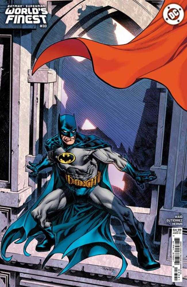 Batman Superman Worlds Finest #33 Cover B Tom Raney Card Stock Variant - gabescaveccc