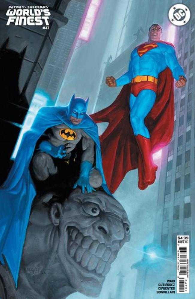 Batman Superman Worlds Finest 47 Cover B Em Gist Card Stock Variant - gabescaveccc