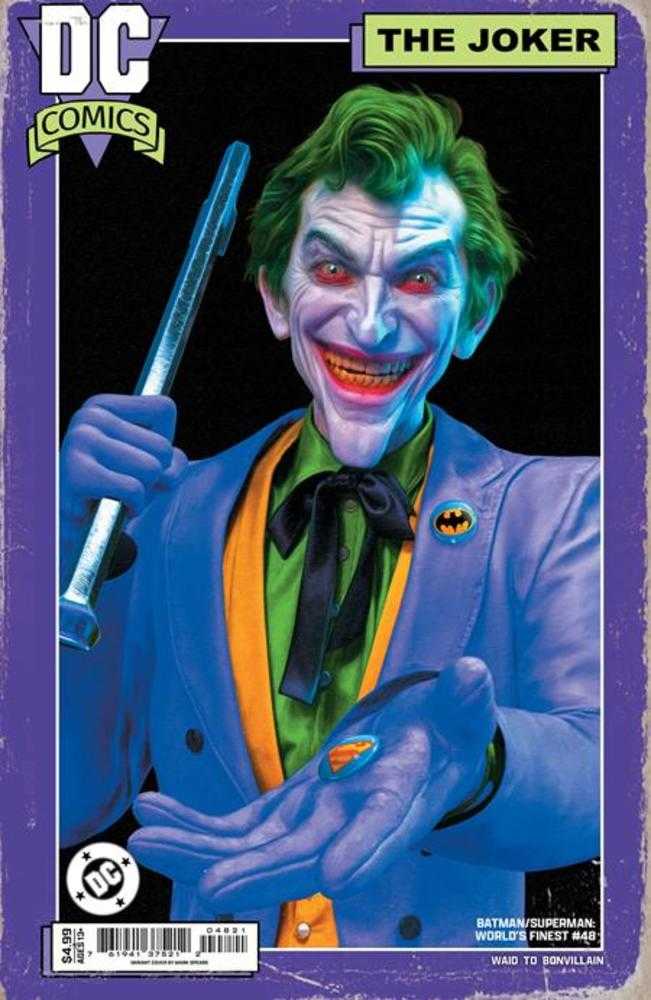 Batman Superman Worlds Finest 48 Cover B Mark Spears Card Stock Variant - gabescaveccc