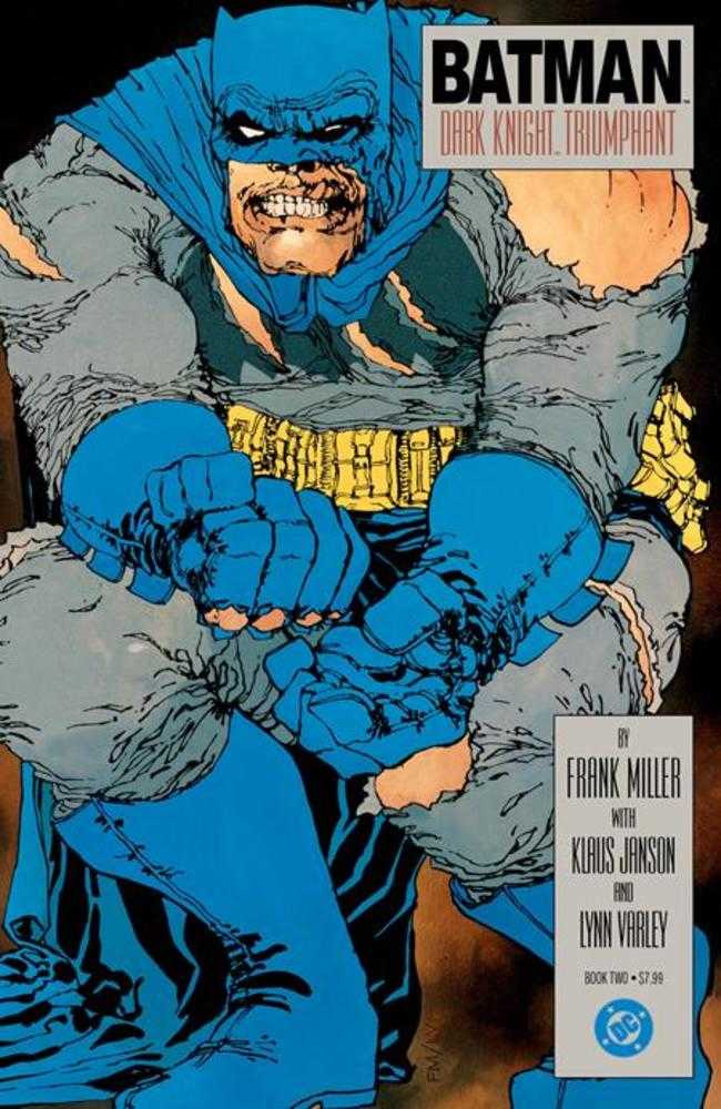 Batman The Dark Knight Returns 2 (Of 4) Facsimile Edition Cover B Frank Miller Foil Variant - gabescaveccc