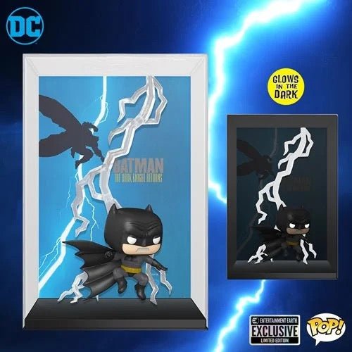 Batman: The Dark Knight Returns Glow - in - the Dark Funko Pop! Comic Cover Figure #16 - Entertainment Earth Exclusive - gabescaveccc