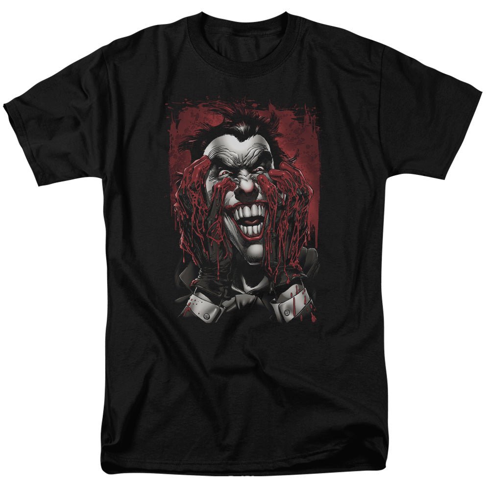 Batman The Joker Crazed Neal Adams DC Comics Adult T-Shirt - gabescaveccc