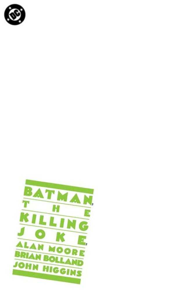 Batman The Killing Joke 1 Facsimile Edition Cover C Blank Card Stock Variant - gabescaveccc