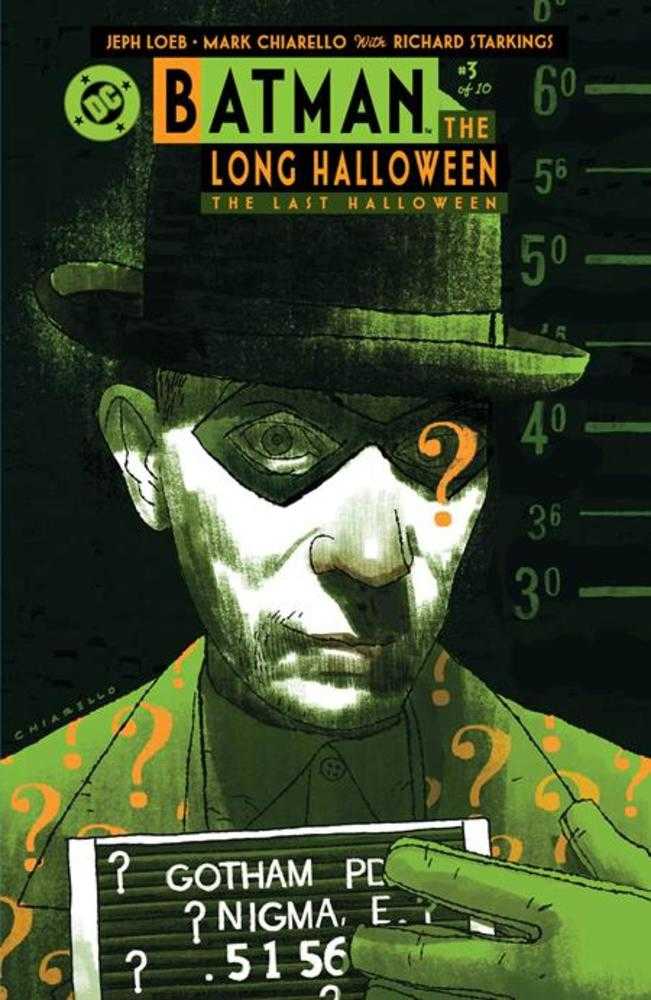 Batman The Long Halloween The Last Halloween #3 (Of 10) Cover B Mark Chiarello Variant - gabescaveccc