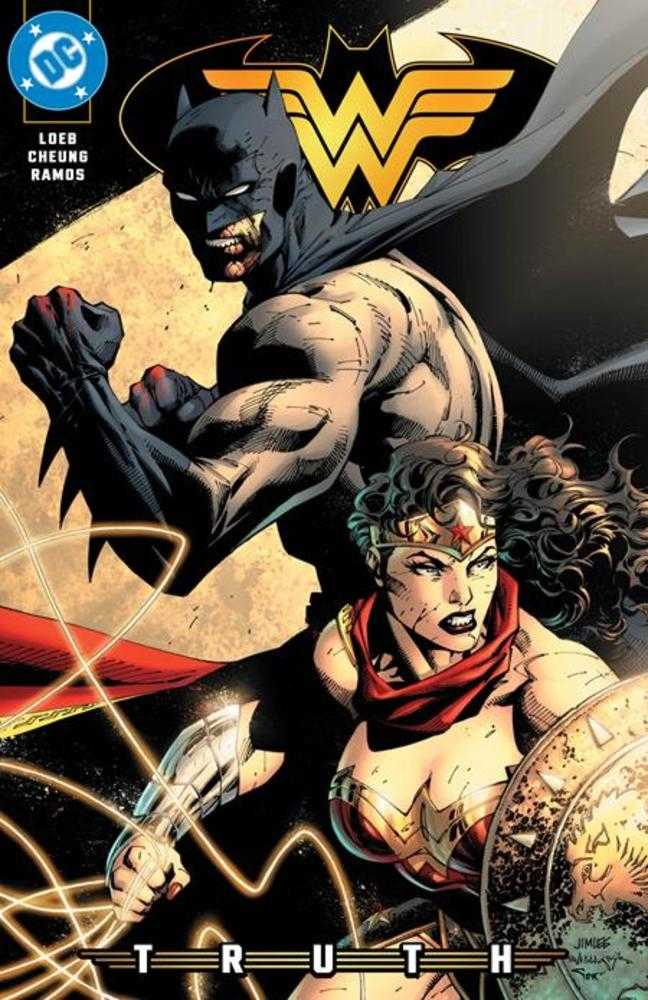 Batman Wonder Woman Truth 1 (One Shot) Cover B Jim Lee Card Variant - gabescaveccc