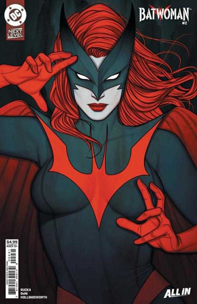 Batwoman 2 Cover C Jenny Frison Card Stock Variant - gabescaveccc