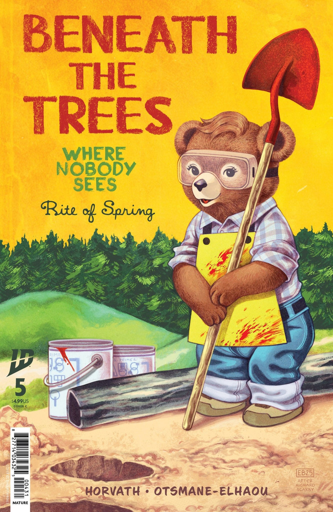 Beneath The Trees Where Nobody Sees: Rite Of Spring 5 Variant C (Beals) - gabescaveccc