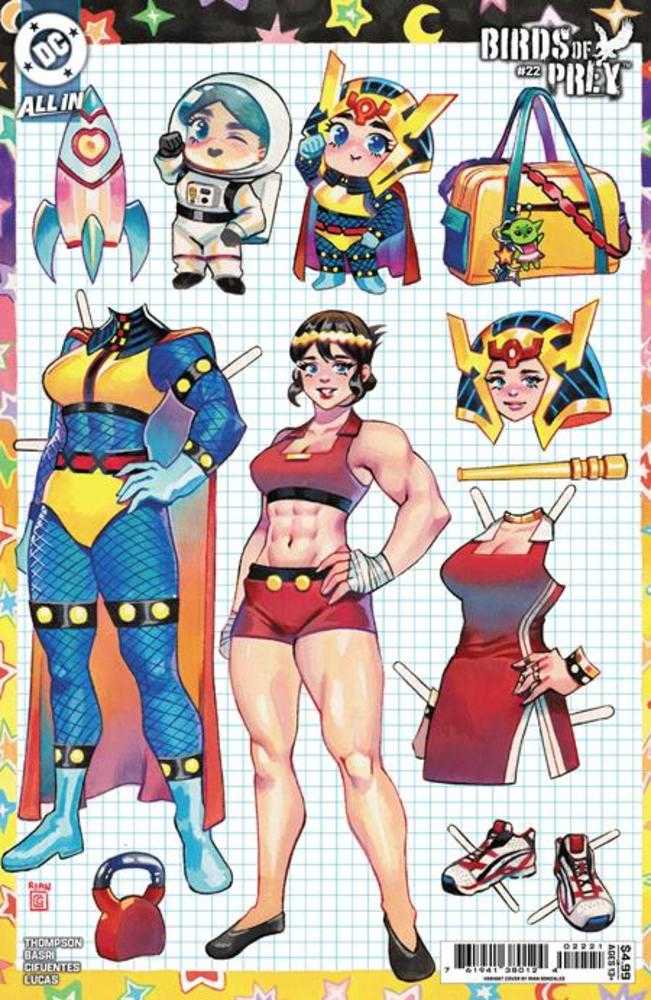 Birds Of Prey 22 Cover B Rian Gonzales Card Stock Variant - gabescaveccc