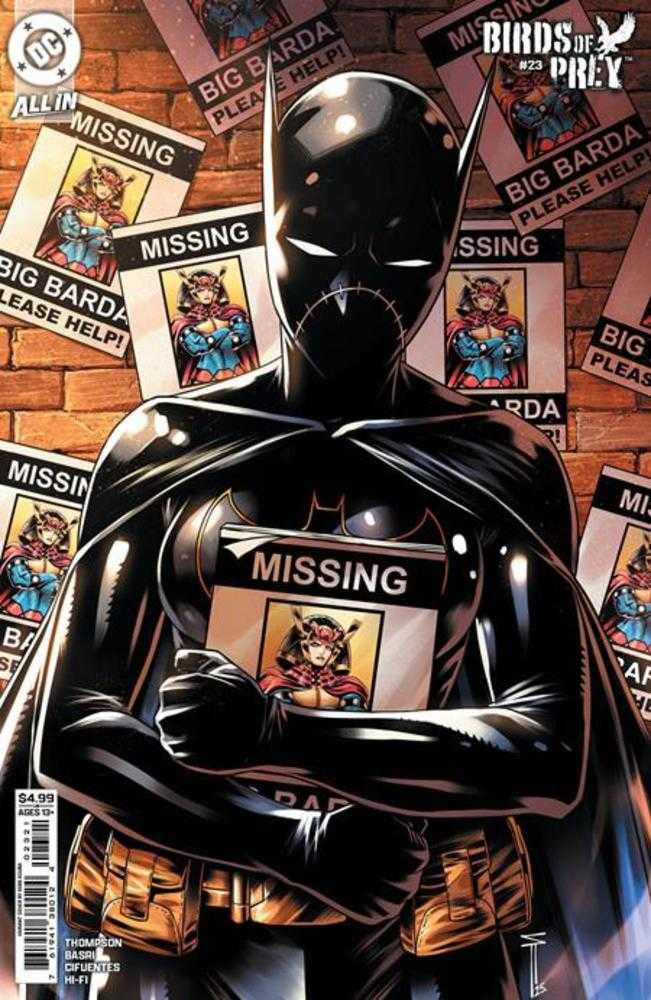 Birds Of Prey 23 Cover C Serg Acuna Card Stock Variant - gabescaveccc