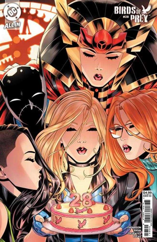 Birds Of Prey 28 Cover C Serg Acuna Card Stock Variant - gabescaveccc