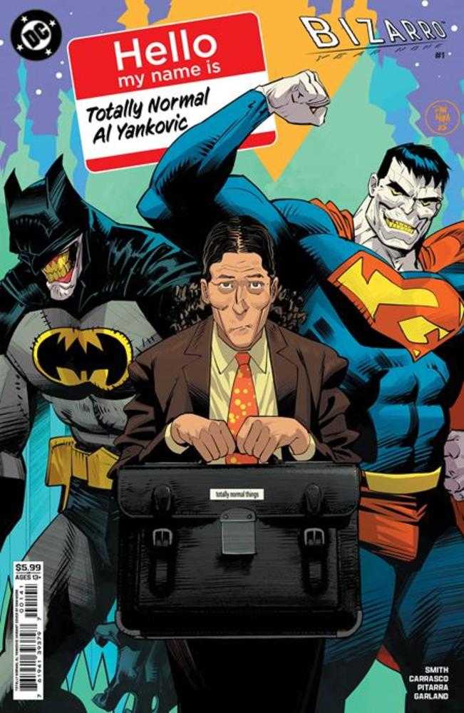 Bizarro Year None 1 (Of 4) Cover D Dan Mora Totally Normal Al Yankovic Cameo Card Stock Variant - gabescaveccc