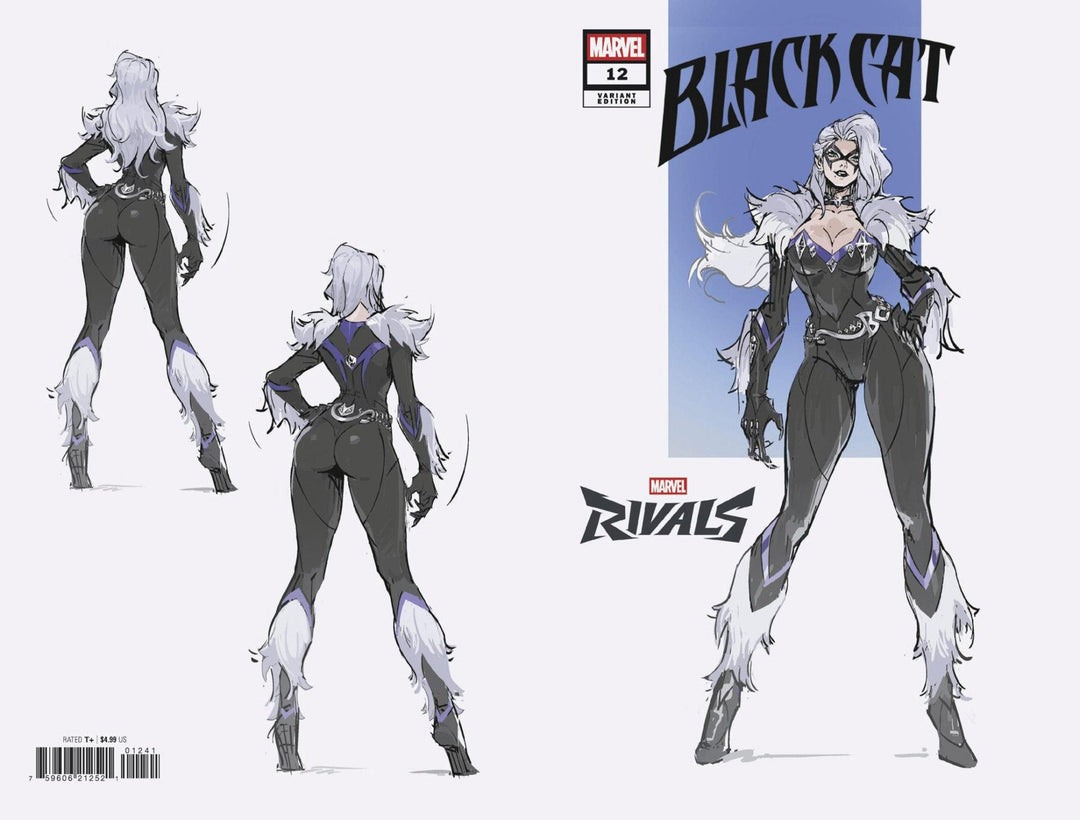 Black Cat 12 Netease Games Marvel Rivals Wraparound Variant - gabescaveccc