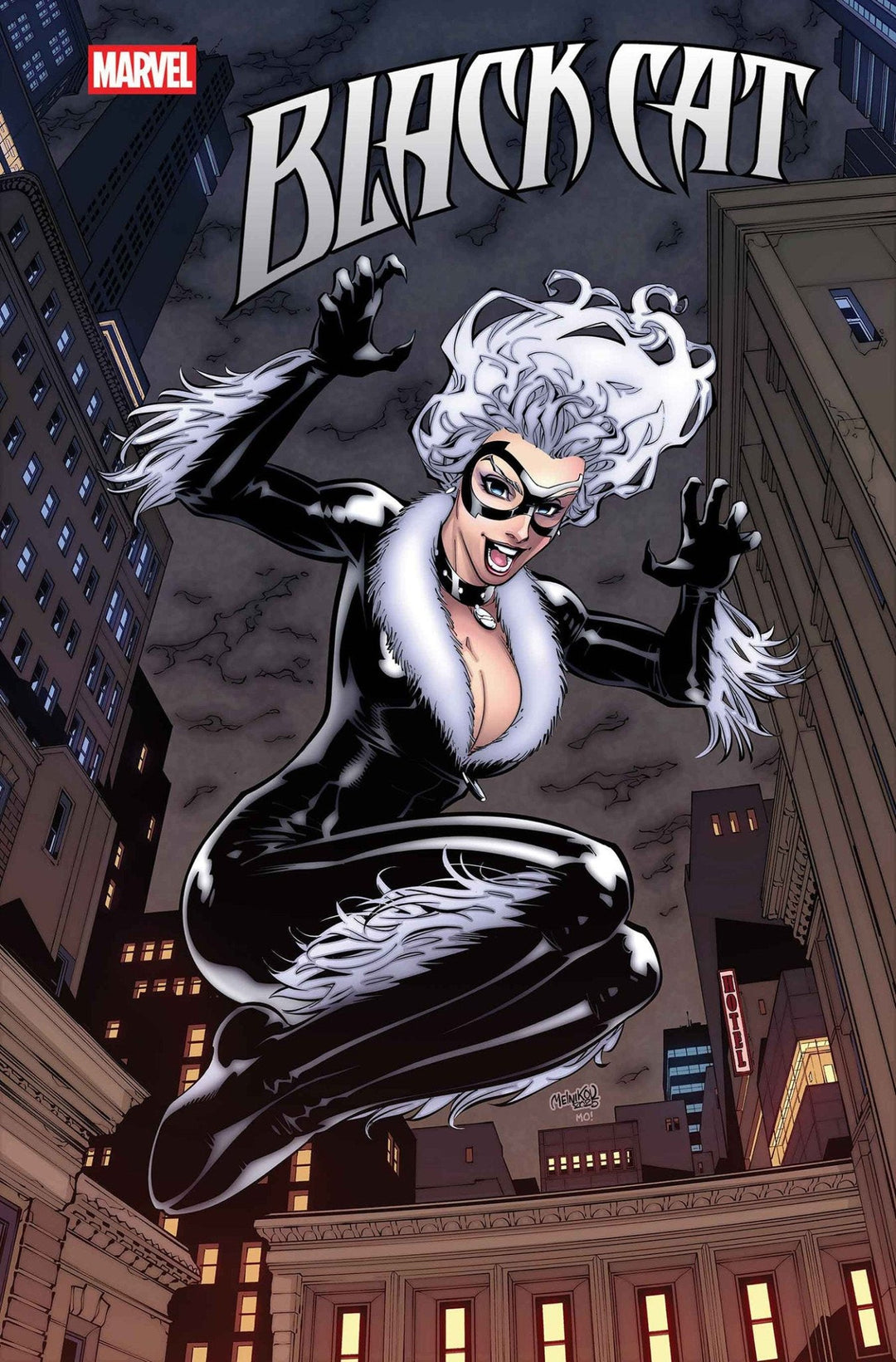 Black Cat 7 Gleb Melnikov Variant - gabescaveccc