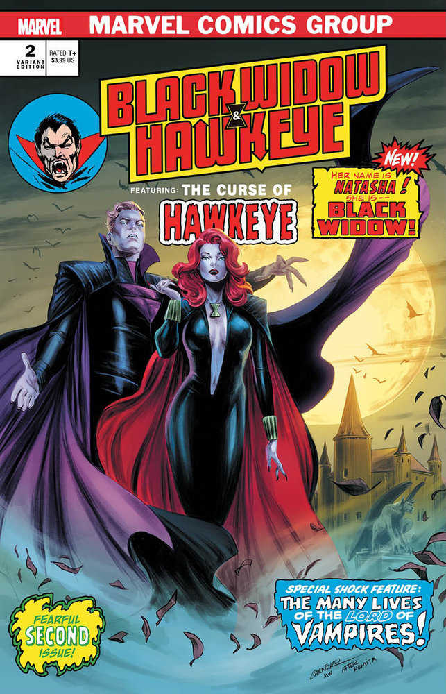 Black Widow & Hawkeye #2 Carmen Carnero Vampire Variant - gabescaveccc