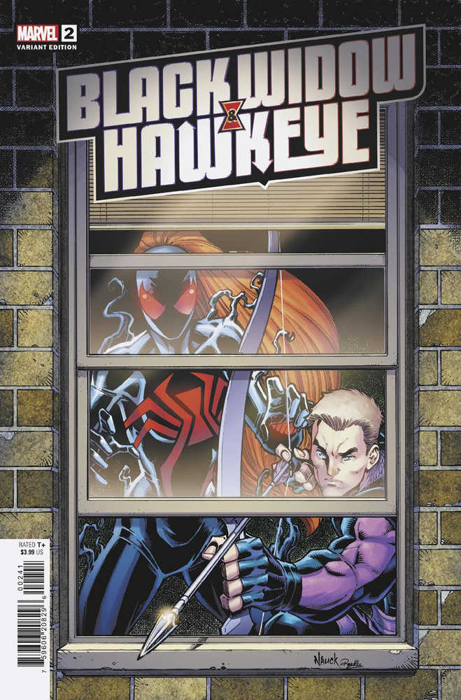 Black Widow & Hawkeye #2 Todd Nauck Windowshades Variant - gabescaveccc