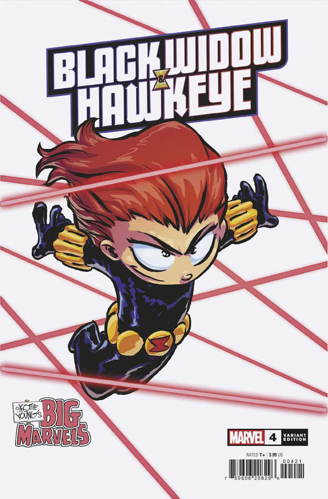 Black Widow & Hawkeye #4 Skottie Young'S Big Marvel Variant - gabescaveccc