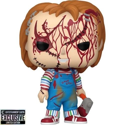 Bride of Chucky Chucky Bloody Funko Pop! Vinyl Figure #1694 - Entertainment Earth Exclusive - gabescaveccc