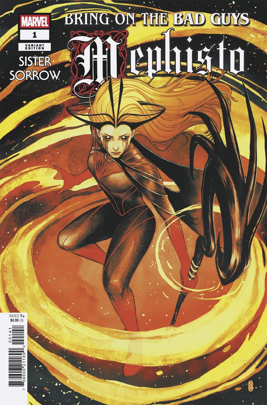 Bring On The Bad Guys: Mephisto 1 Nimit Malavia Sister Sorrow Variant - gabescaveccc