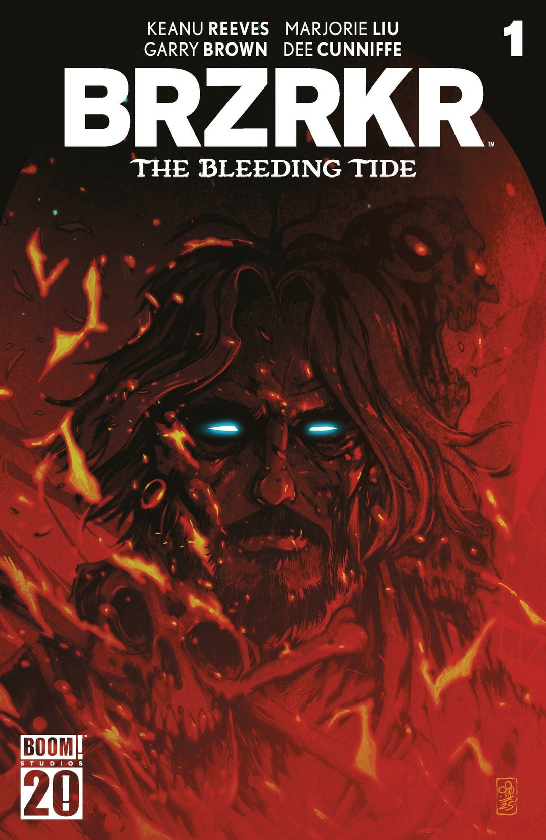 BRZRKR: The Bleeding Tide 1 C Boom 20th Anniversary Variant (Dressed, Dialynas) - gabescaveccc