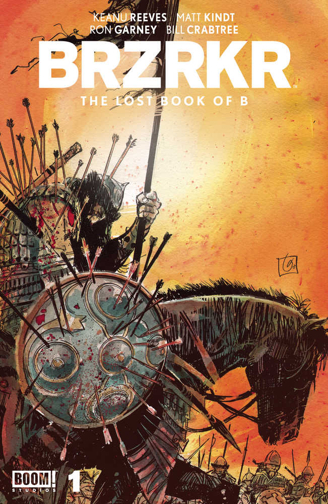 BRZRKR The Lost Book Of B #1 Cover A Garney (Mature) - gabescaveccc