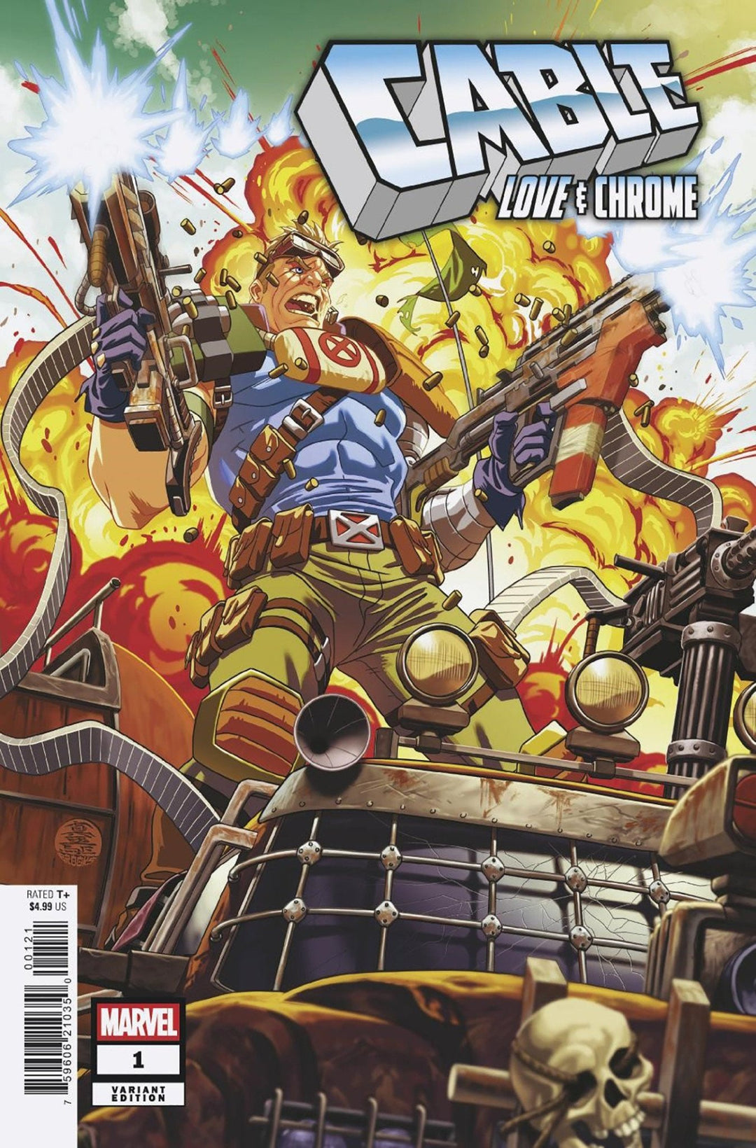 Cable Love And Chrome #1 (Of 5) Mark Brooks Variant - gabescaveccc