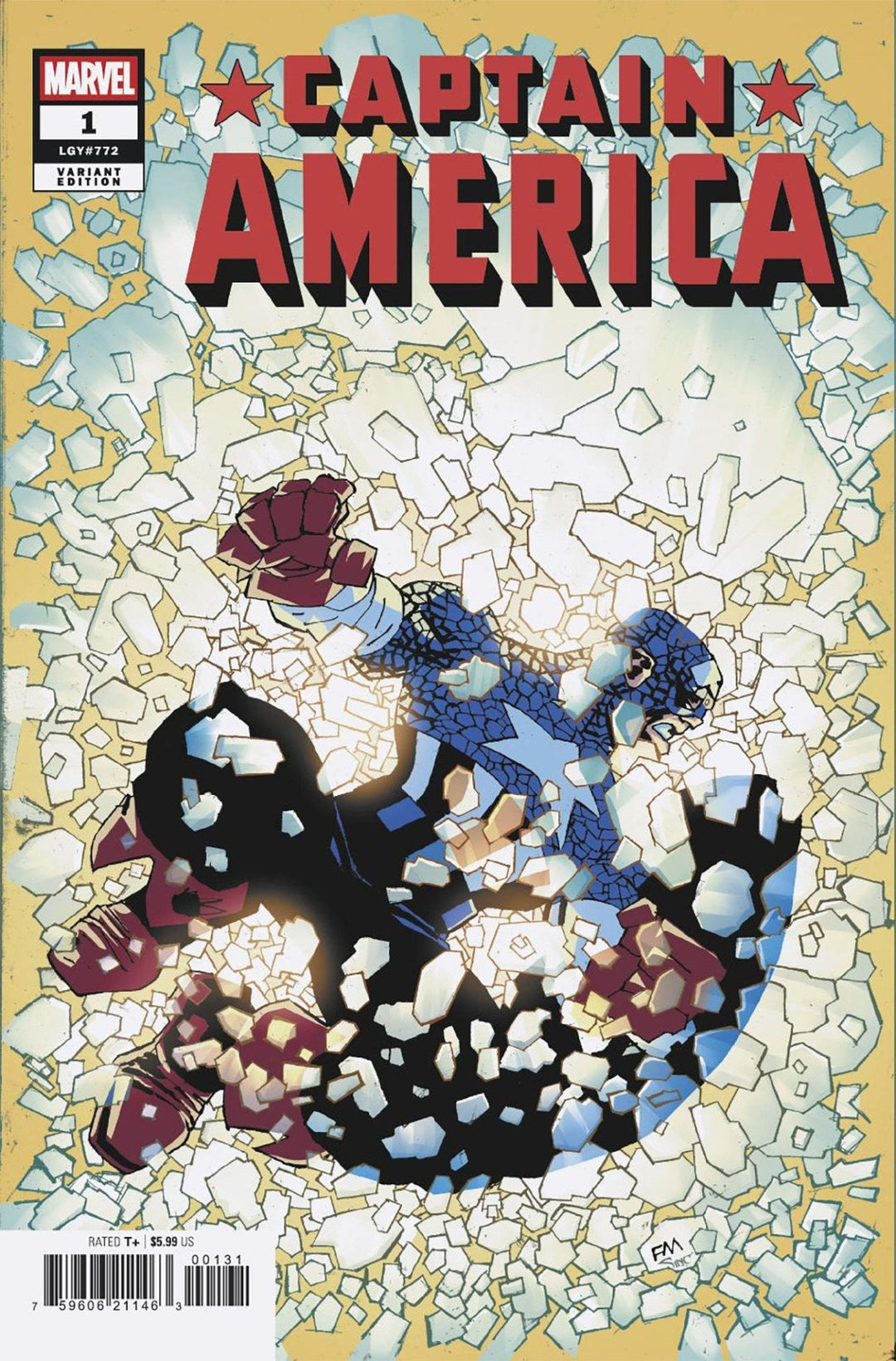 Captain America 1 Frank Miller Variant - gabescaveccc