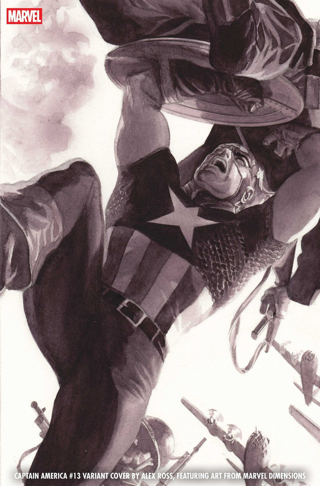 Captain America 13 Alex Ross Marvel Dimensions Variant [Arm] - gabescaveccc