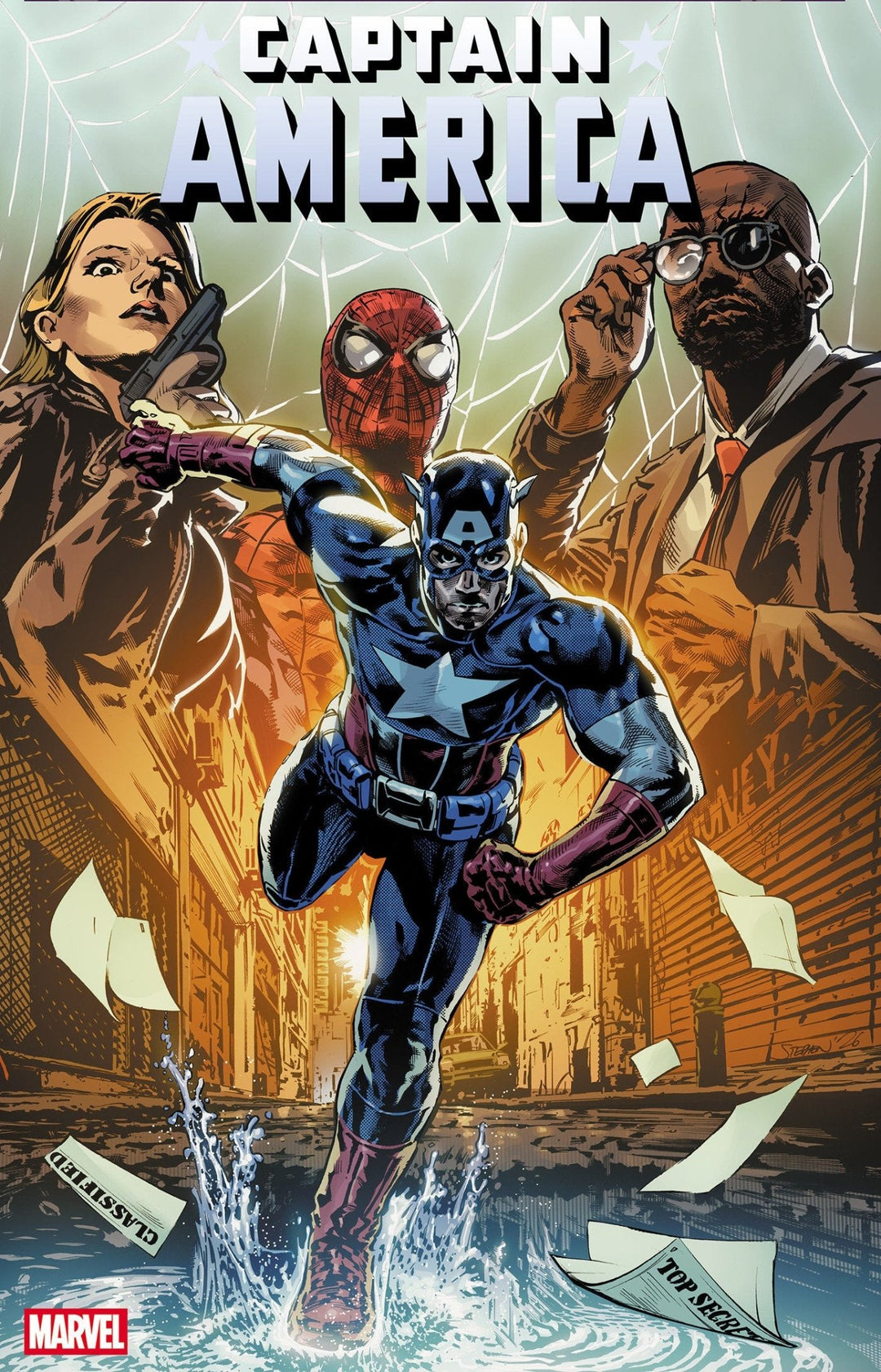 Captain America 13 Stephen Mooney Variant [Arm] - gabescaveccc