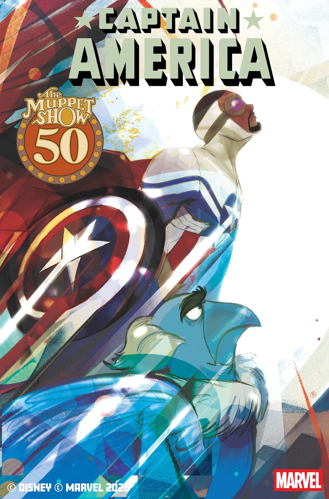 Captain America 15 Nicoletta Baldari Muppets Variant [Arm] - gabescaveccc