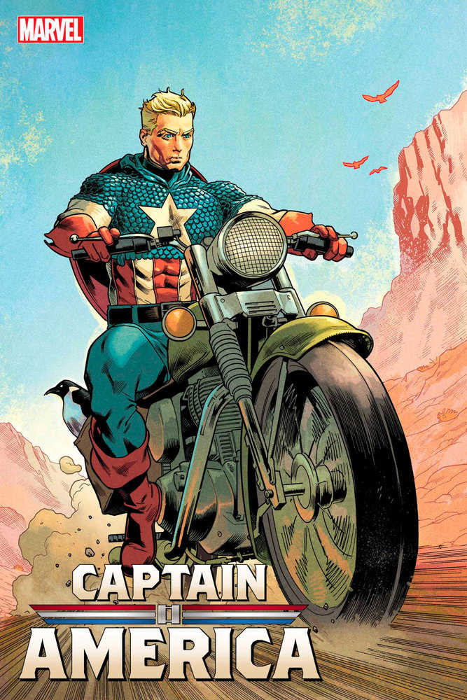 Captain America #9 Mike Hawthorne Variant - gabescaveccc