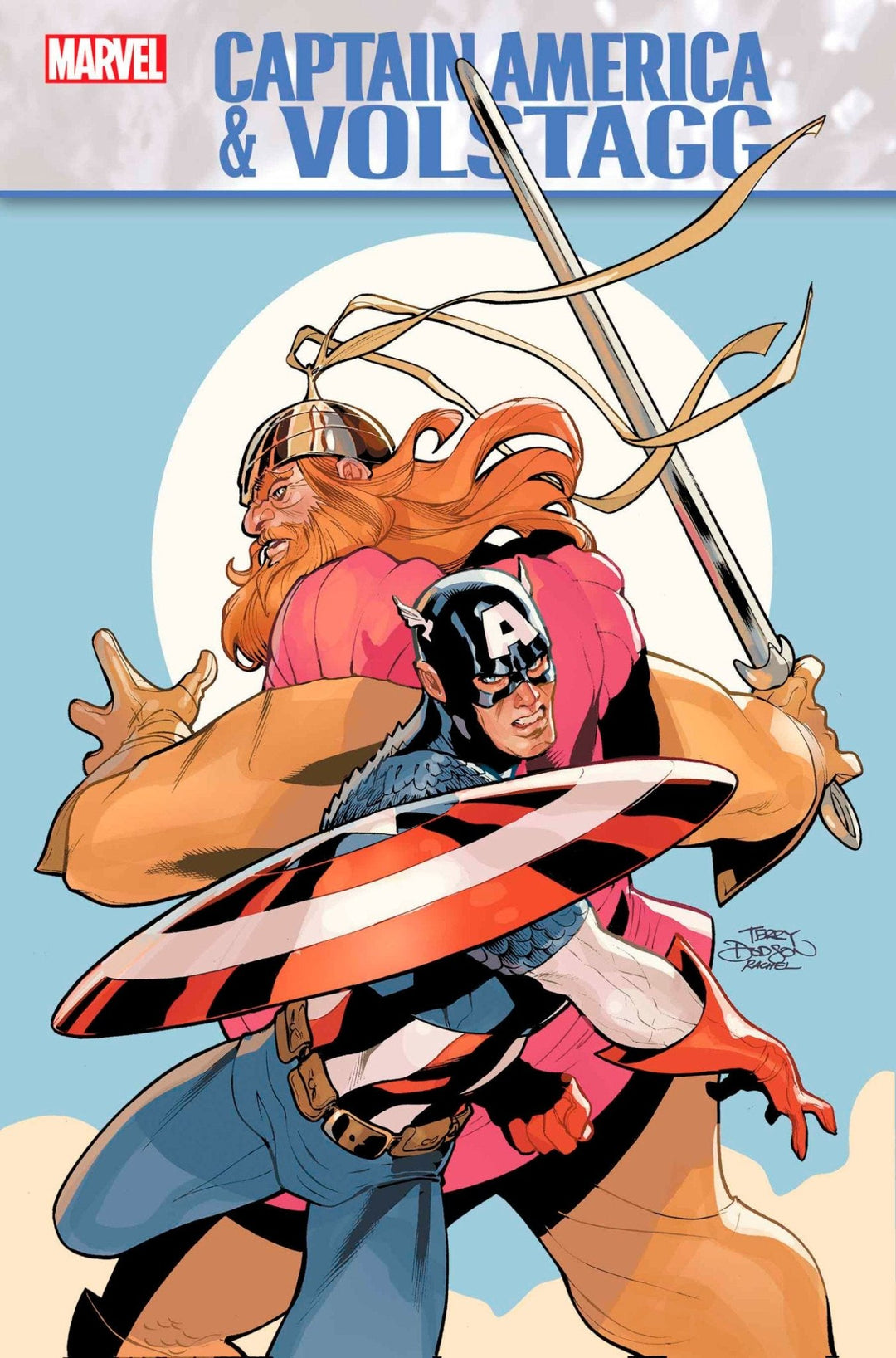 Captain America & Volstagg #1 - gabescaveccc