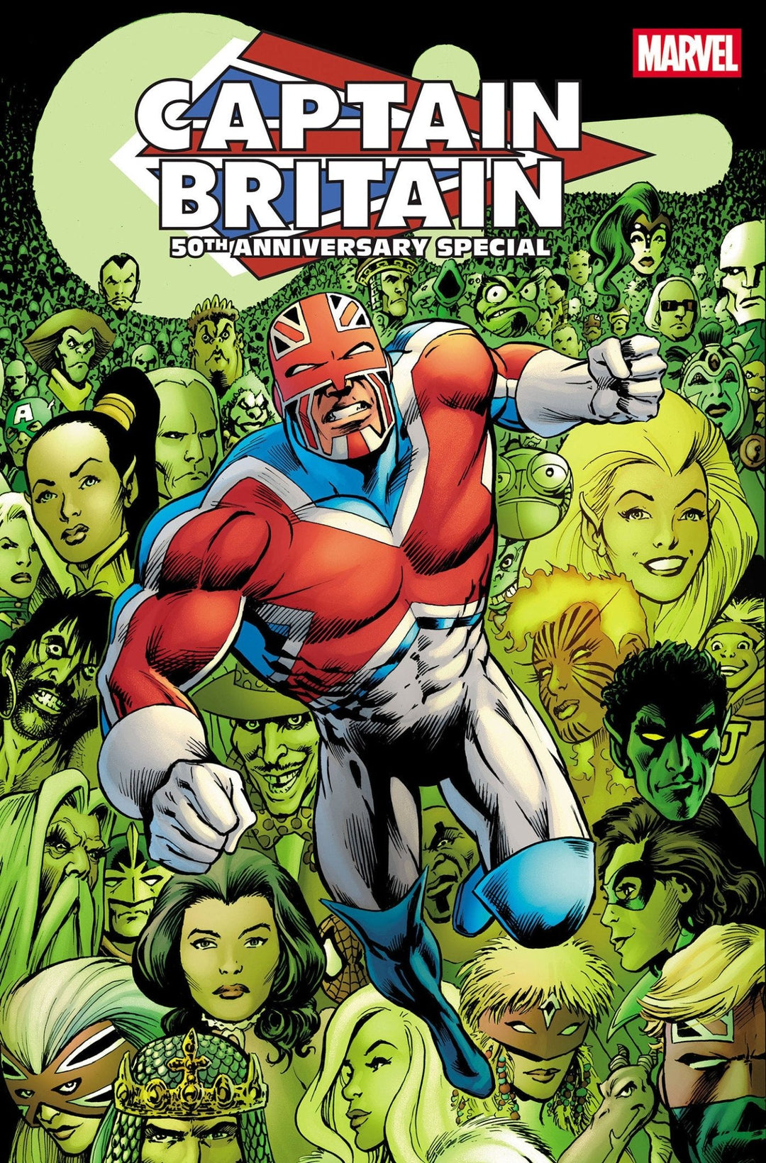 Captain Britain 50 Th Anniversary Special #1 - gabescaveccc