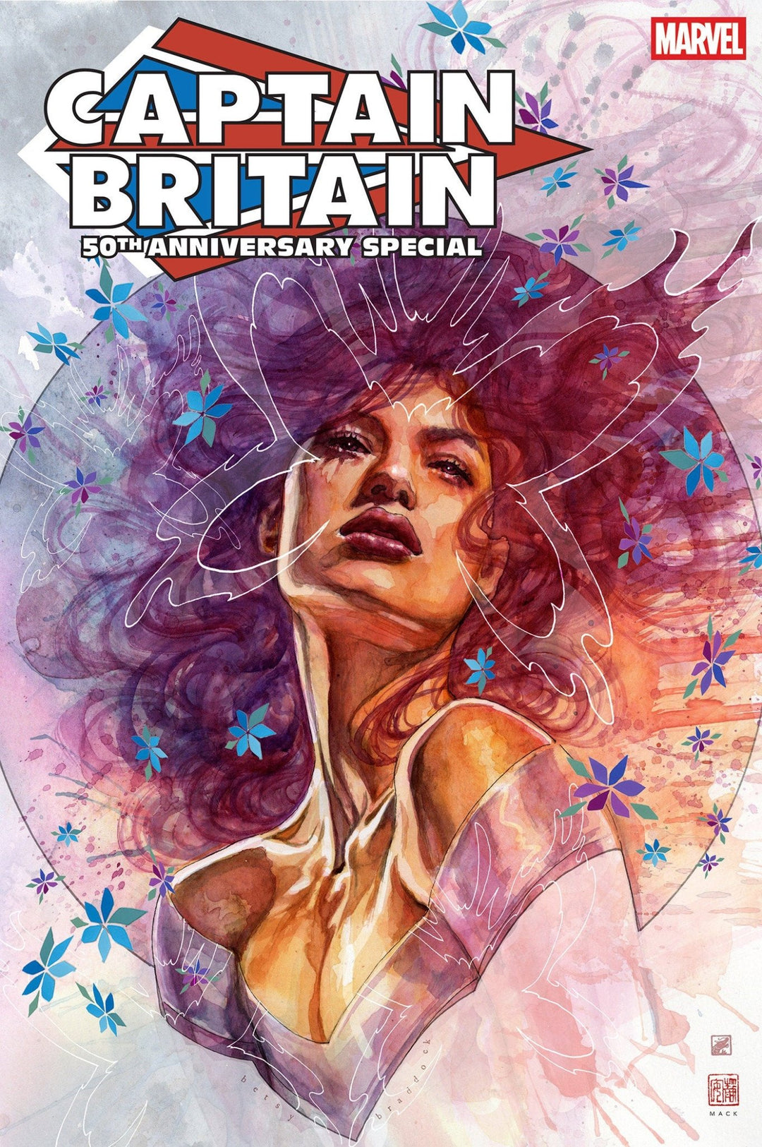 Captain Britain 50 Th Anniversary Special #1 David Mack Variant - gabescaveccc