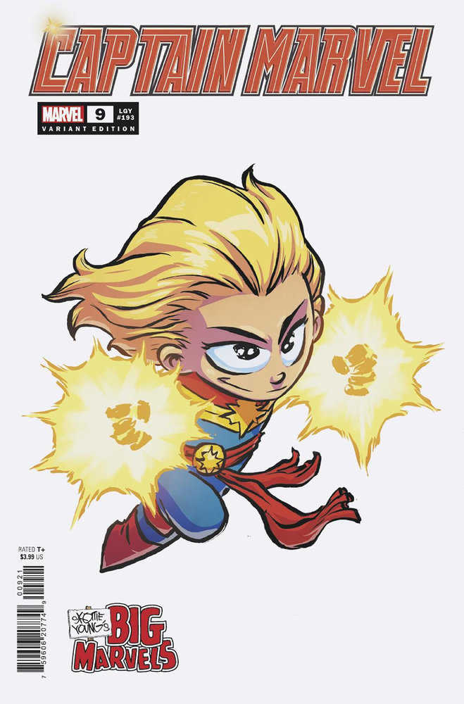 Captain Marvel #9 Skottie Young'S Big Marvel Variant - gabescaveccc