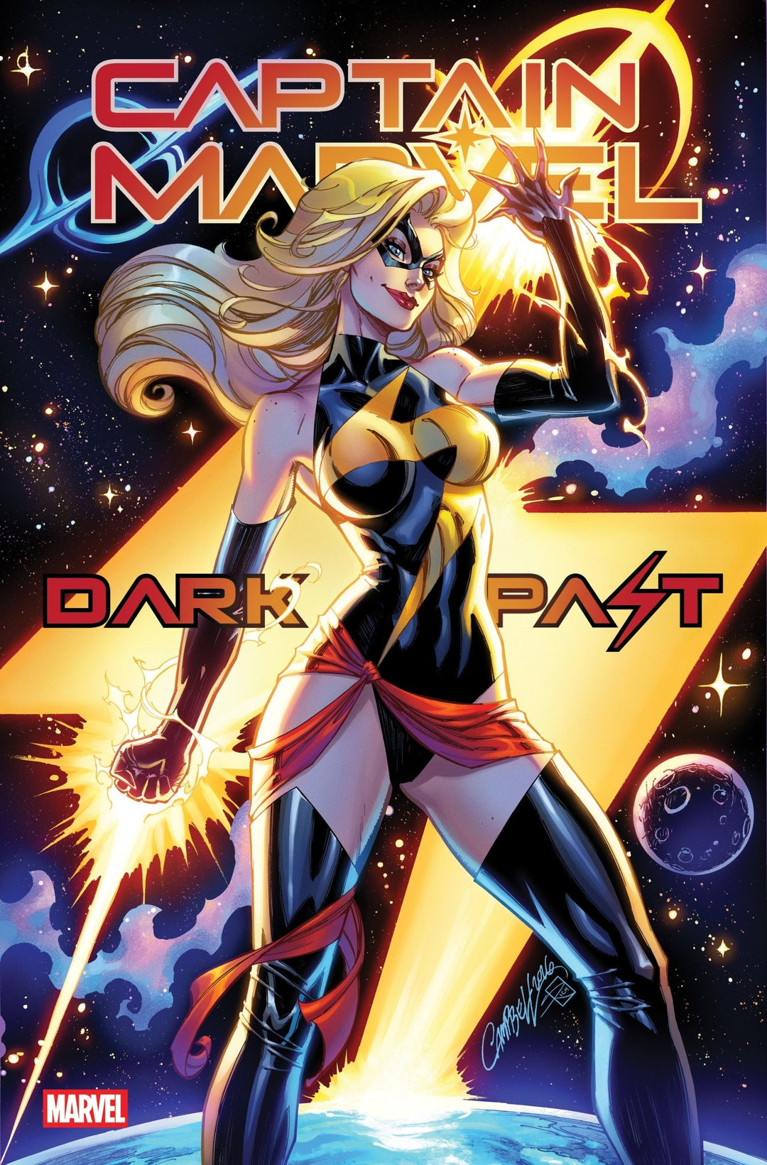 Captain Marvel: Dark Past 1 J. Scott Campbell Variant - gabescaveccc