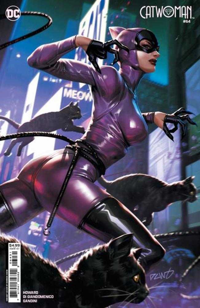 Catwoman #64 Cover C Derrick Chew Card Stock Variant - gabescaveccc