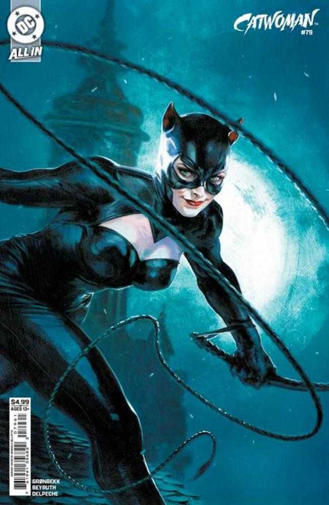 Catwoman 79 Cover D Gabriele Dell Otto Gotham Card Stock Variant - gabescaveccc