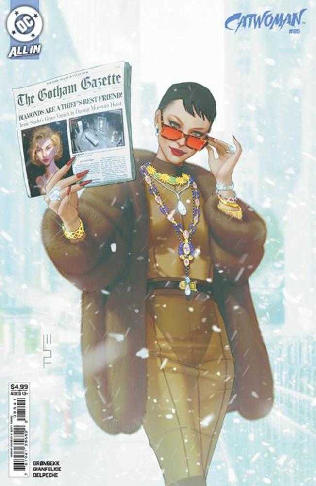 Catwoman 85 Cover D W Scott Forbes Card Stock Variant - gabescaveccc